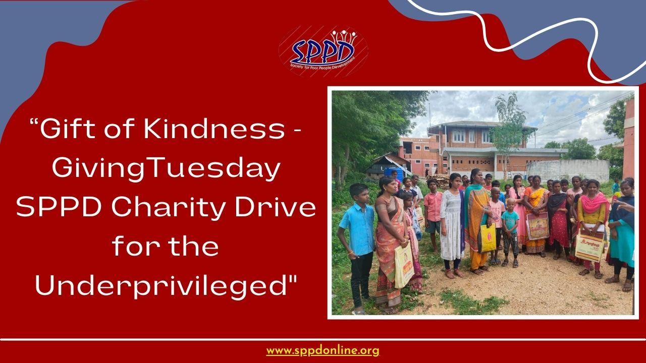 â€œGift of Kindness - GivingTuesday SPPD Charity Drive for the Underprivileged
